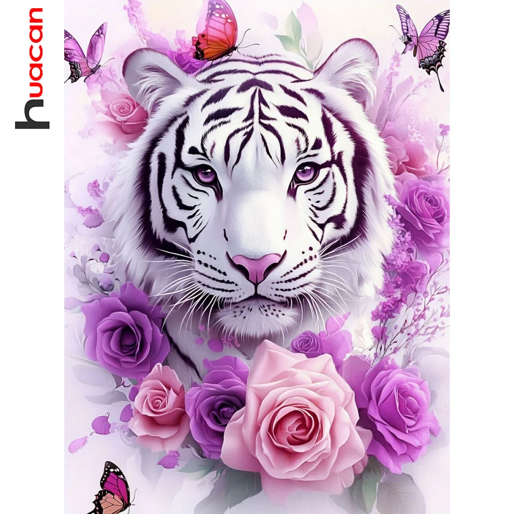 Huacan DIY алмазная живопись тигр животное вышивка цветок полная квадратная круглая мозаика стразы картина Декор для дома
Huacan DIY алмазная живопись тигр животное вышивка цветок полная квадратная круглая мозаика стразы картина Декор для дома