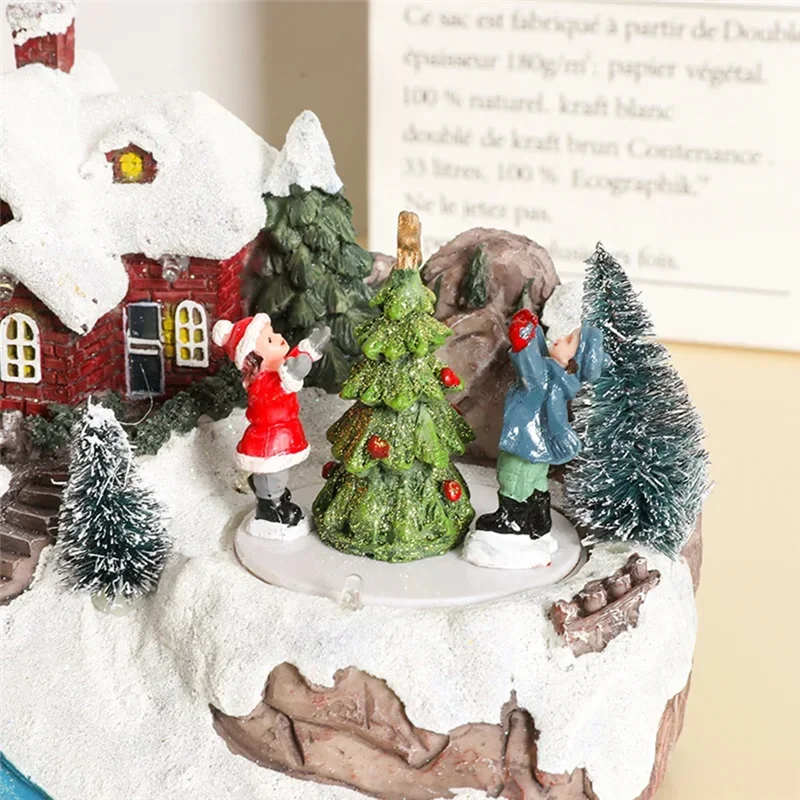 PZHI-Рождественская вращающаяся музыкальная статуя, рождественское украшение для дома, настольные украшения, праздничный подарок
PZHI-Рождественская вращающаяся музыкальная статуя, рождественское украшение для дома, настольные украшения, праздничный подарок