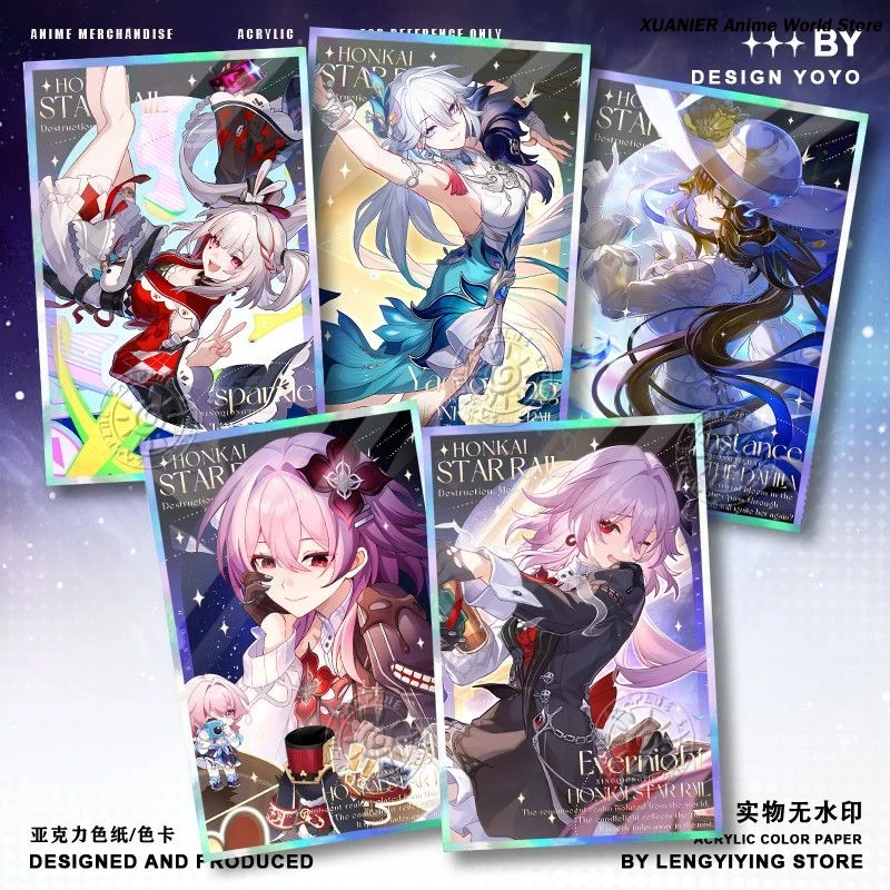 Game Honkai:Star Rail Constance The Dahlia March 7th Series Acrylic Signature Card Decoration Ornament Colored Paper
Game Honkai:Star Rail Constance The Dahlia March 7th Series Acrylic Signature Card Decoration Ornament Colored Paper