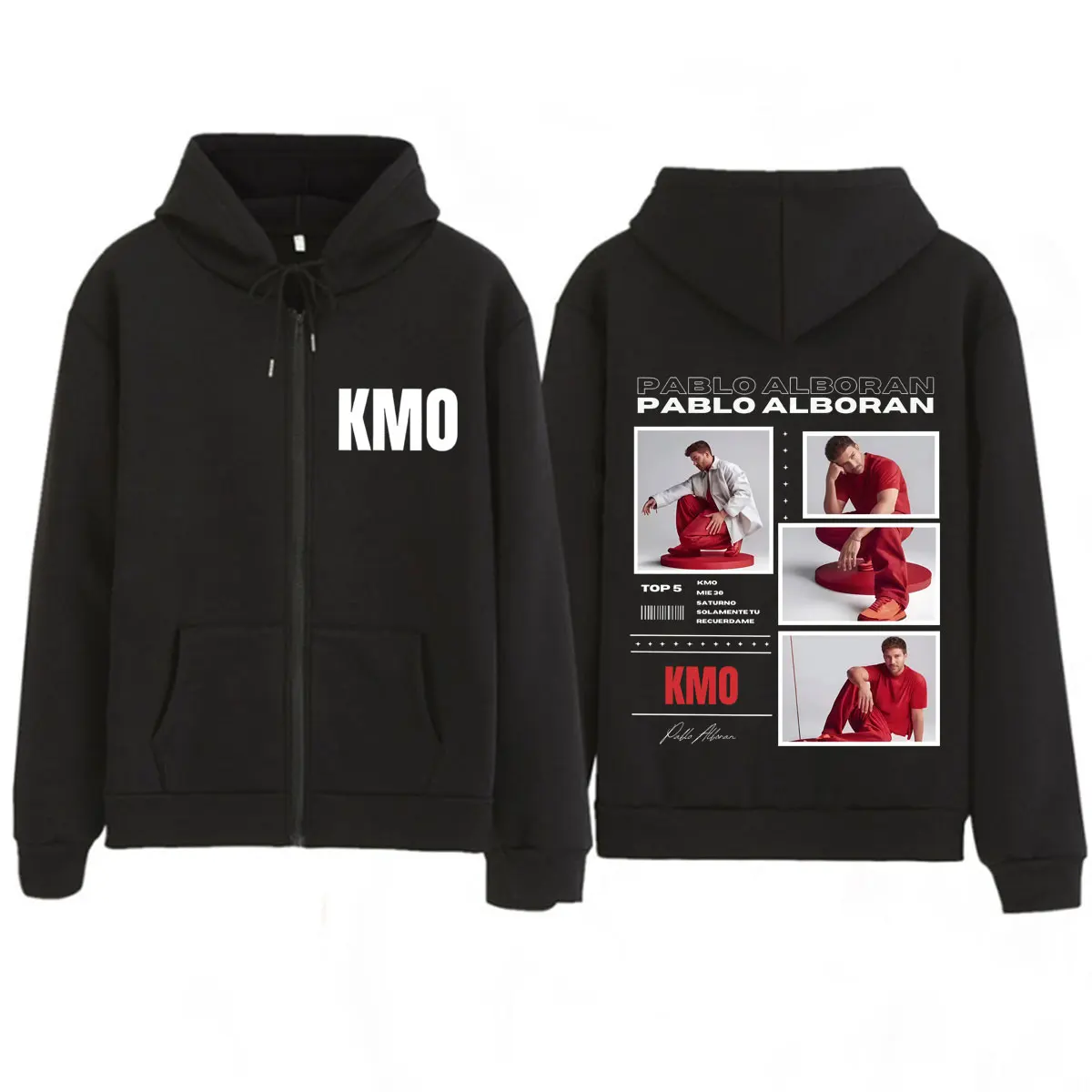 Singer Pablo Alborán Kmo Global Tour 2026 Print Zipper Hoodie Men Women Fashion Hip-hop Sweatshirts Loose Casual Zip Up Jacket
Singer Pablo Alborán Kmo Global Tour 2026 Print Zipper Hoodie Men Women Fashion Hip-hop Sweatshirts Loose Casual Zip Up Jacket