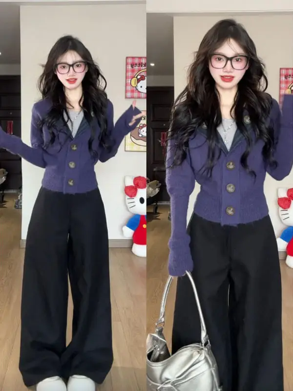 Модный женский трикотажный джемпер с V-образным вырезом в стиле ретро, утепленный, с длинным рукавом, для повседневной носки зимой и различных случаев
Модный женский трикотажный джемпер с V-образным вырезом в стиле ретро, утепленный, с длинным рукавом, для повседневной носки зимой и различных случаев