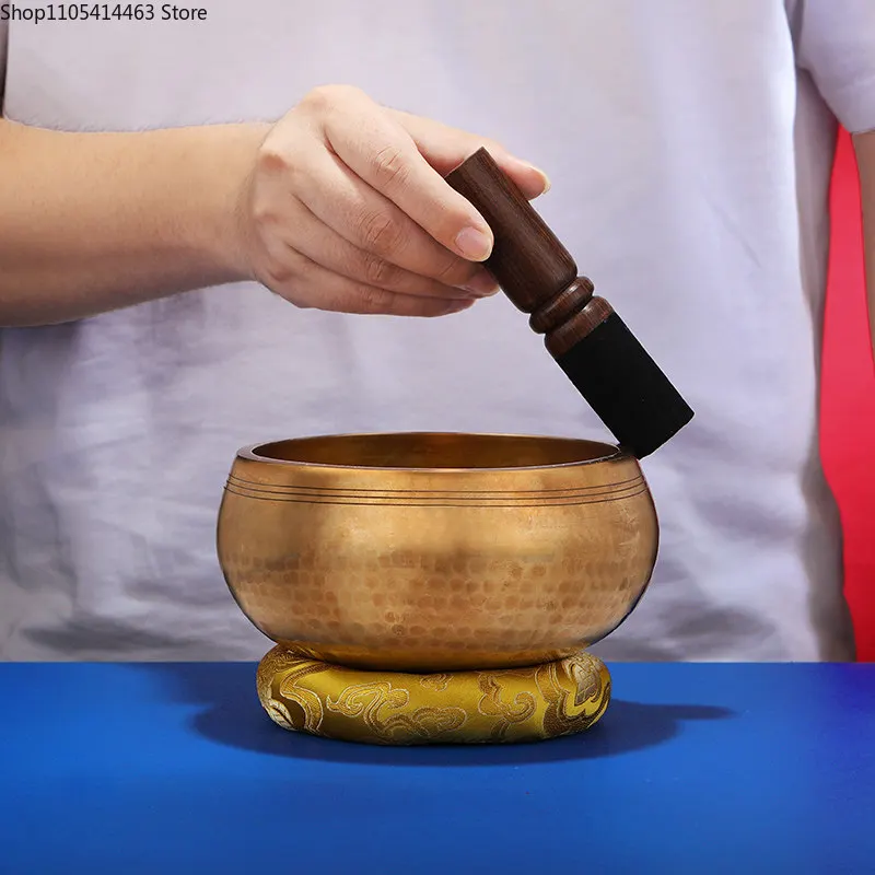 Sing Bowl Nepal Handmade Tibet Buddha Sound Bowl Music Yoga Copper Sound Therapy Religious Supplies Tibetan Singing
Sing Bowl Nepal Handmade Tibet Buddha Sound Bowl Music Yoga Copper Sound Therapy Religious Supplies Tibetan Singing