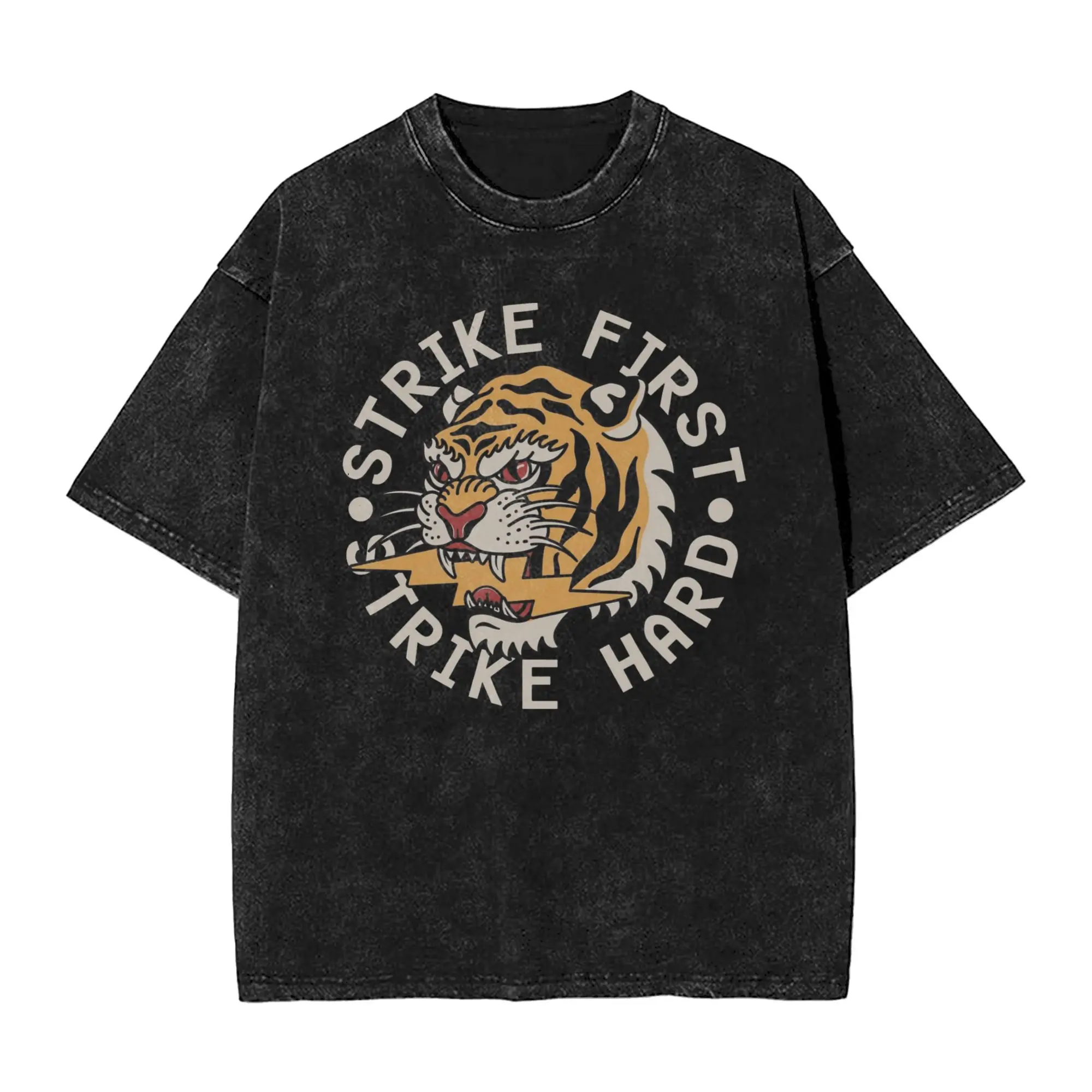 Couple T-Shirt Tiger with Lightning Washed T-Shirts Harajuku Animal Tattoo Summer Tee Shirt Y2K Funny Print Cotton Clothing Gift
Couple T-Shirt Tiger with Lightning Washed T-Shirts Harajuku Animal Tattoo Summer Tee Shirt Y2K Funny Print Cotton Clothing Gift