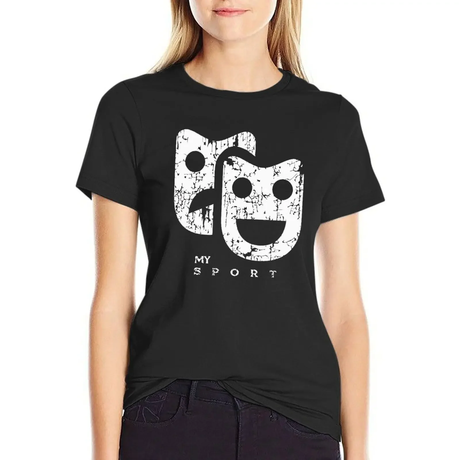 Theatre Is My Sport , Actor and Actress T-Shirt summer top Short sleeve tee anime cat shirts for Women
Theatre Is My Sport , Actor and Actress T-Shirt summer top Short sleeve tee anime cat shirts for Women