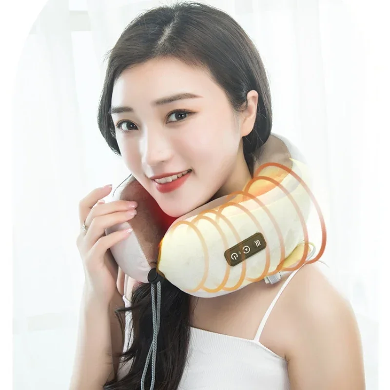 Electric U-neck Massager Pillow Memory Foam Soft Travel Shoulder Neck Massager Sleep Plane Health Bedding
Electric U-neck Massager Pillow Memory Foam Soft Travel Shoulder Neck Massager Sleep Plane Health Bedding