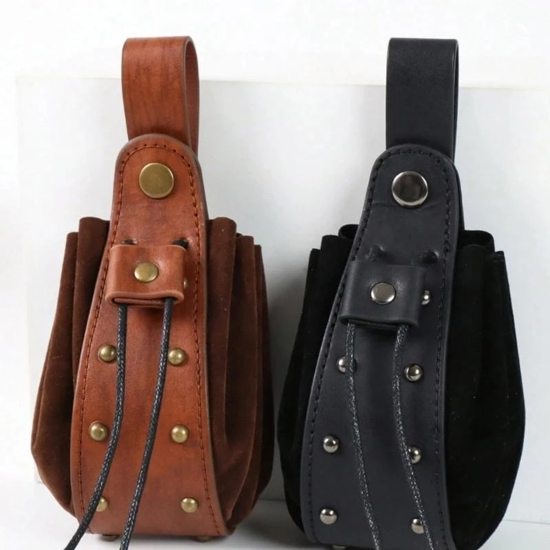 3x/Set Medieval Cosplay Set Belt Bag PU Leather Waist Bag Coin Purse Medieval Belt Knight Decoration for Halloween
3x/Set Medieval Cosplay Set Belt Bag PU Leather Waist Bag Coin Purse Medieval Belt Knight Decoration for Halloween