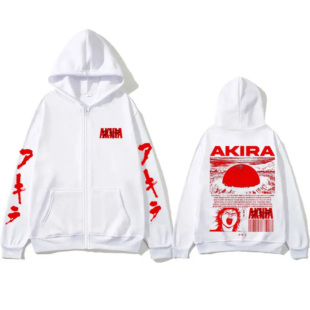Anime Akira Zipper Hoodie 90s Vintage Japanese Manga Shotaro Kaneda Zip Up Jacket Men Women Cartoon Oversized Zip Up Sweatshirt
Anime Akira Zipper Hoodie 90s Vintage Japanese Manga Shotaro Kaneda Zip Up Jacket Men Women Cartoon Oversized Zip Up Sweatshirt