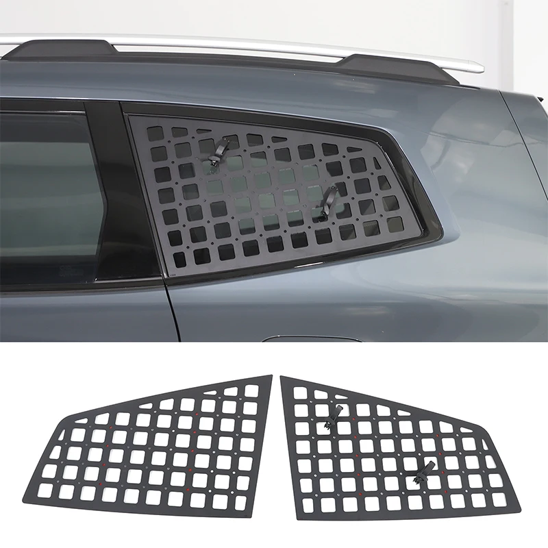 2 Pcs Aluminum Alloy Car Trunk Side Window Honeycomb Panel Multifunctional tool holder accessories Fit for Deepal G318 2024+
2 Pcs Aluminum Alloy Car Trunk Side Window Honeycomb Panel Multifunctional tool holder accessories Fit for Deepal G318 2024+