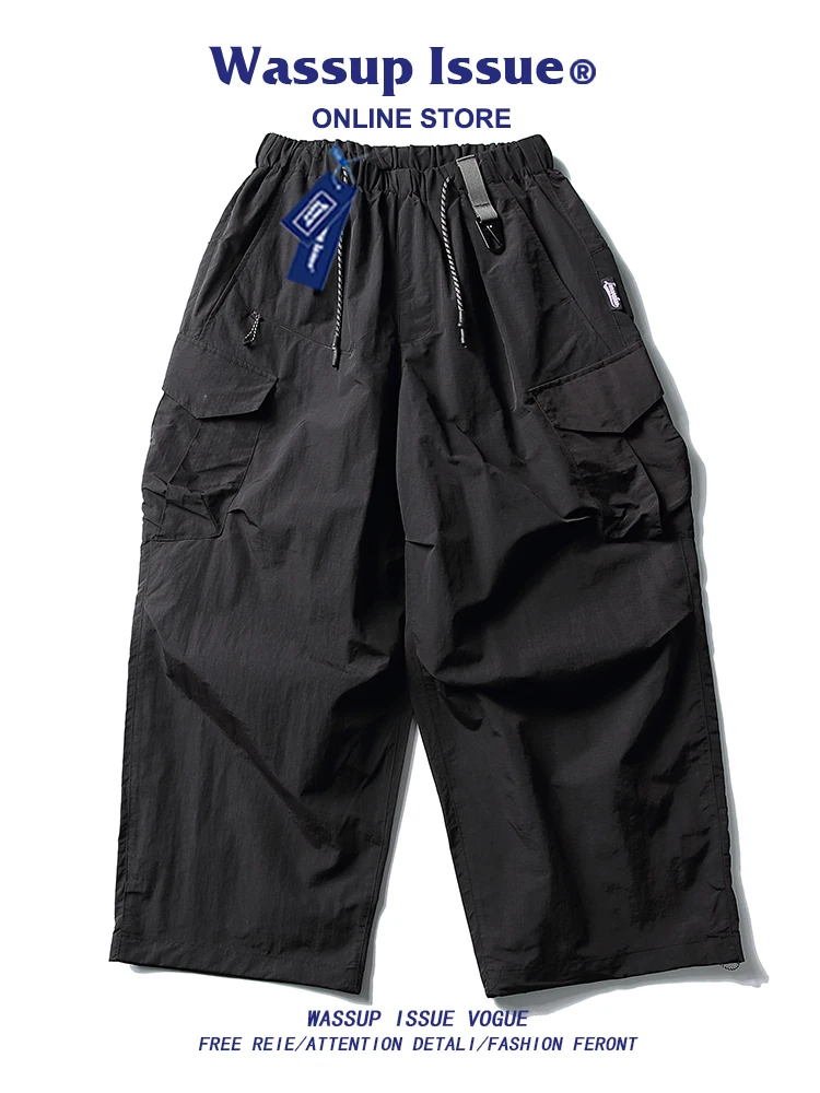 Wassup Issue American Sle Outdoor Workwear Trousers Men's Summer Loose Casual Versatile Paratrooper Pants Teenage Faion
Wassup Issue American Sle Outdoor Workwear Trousers Men's Summer Loose Casual Versatile Paratrooper Pants Teenage Faion