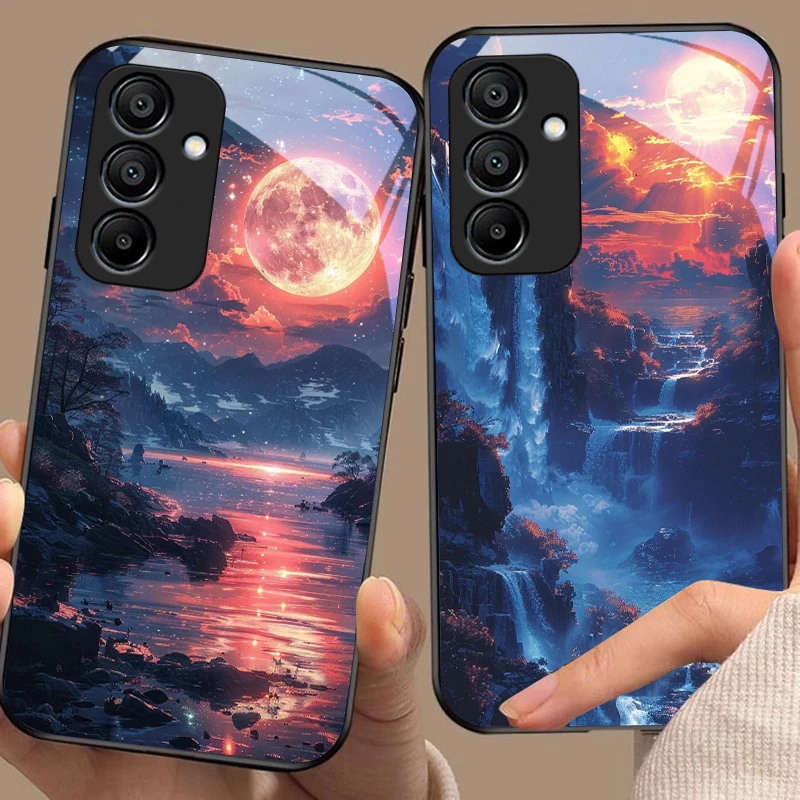 Oil Painting Mountain For Samsung Galaxy A15 5G 54 4G 51 50 24 35 90 71 12 51 53 52S 80 22 34 Black Tempered Glass Phone Case
Oil Painting Mountain For Samsung Galaxy A15 5G 54 4G 51 50 24 35 90 71 12 51 53 52S 80 22 34 Black Tempered Glass Phone Case