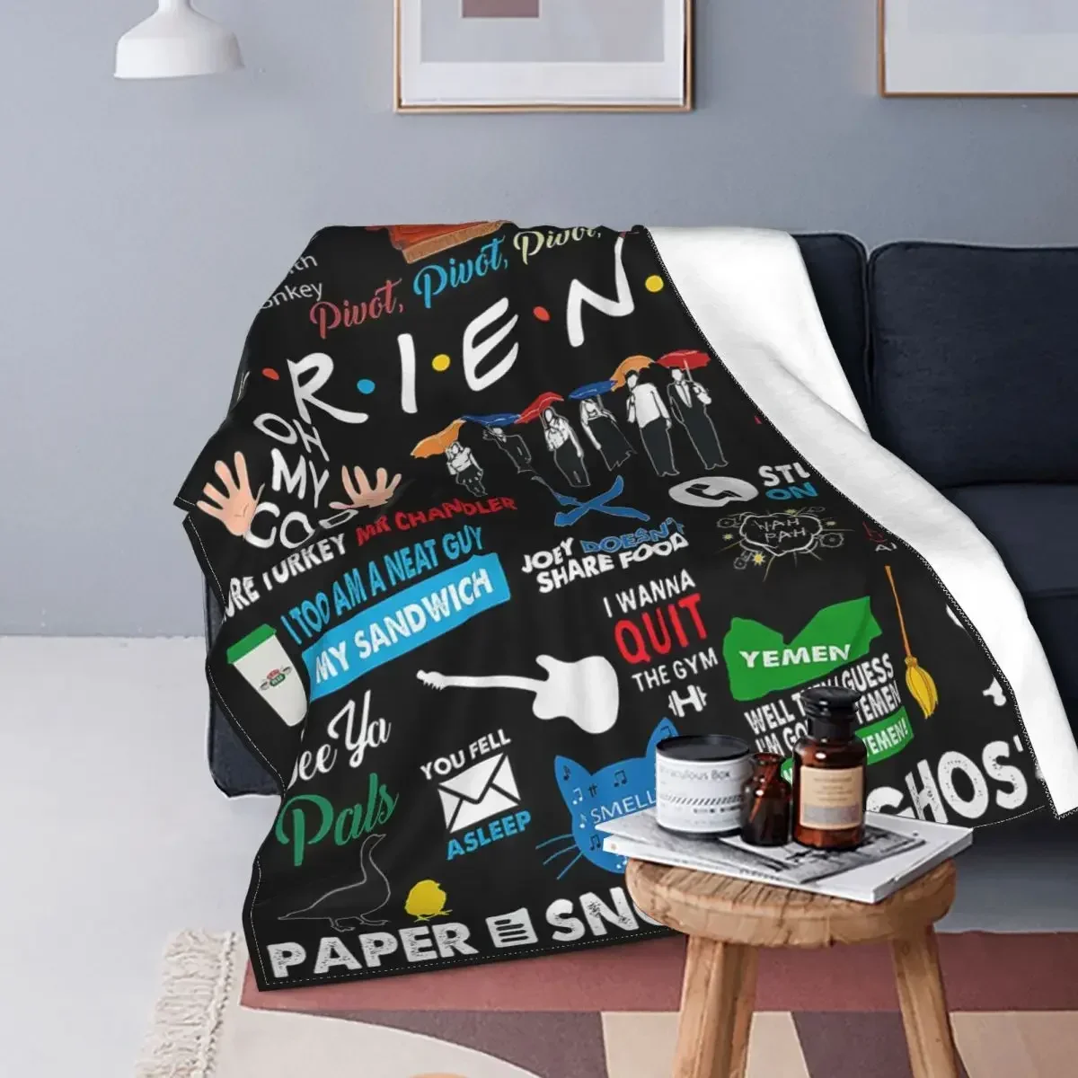 Mantas de franela de Collage de serie de TV Friends, ropa de cama, colcha de oficina, Perk Central, portátil, ligera
Mantas de franela de Collage de serie de TV Friends, ropa de cama, colcha de oficina, Perk Central, portátil, ligera