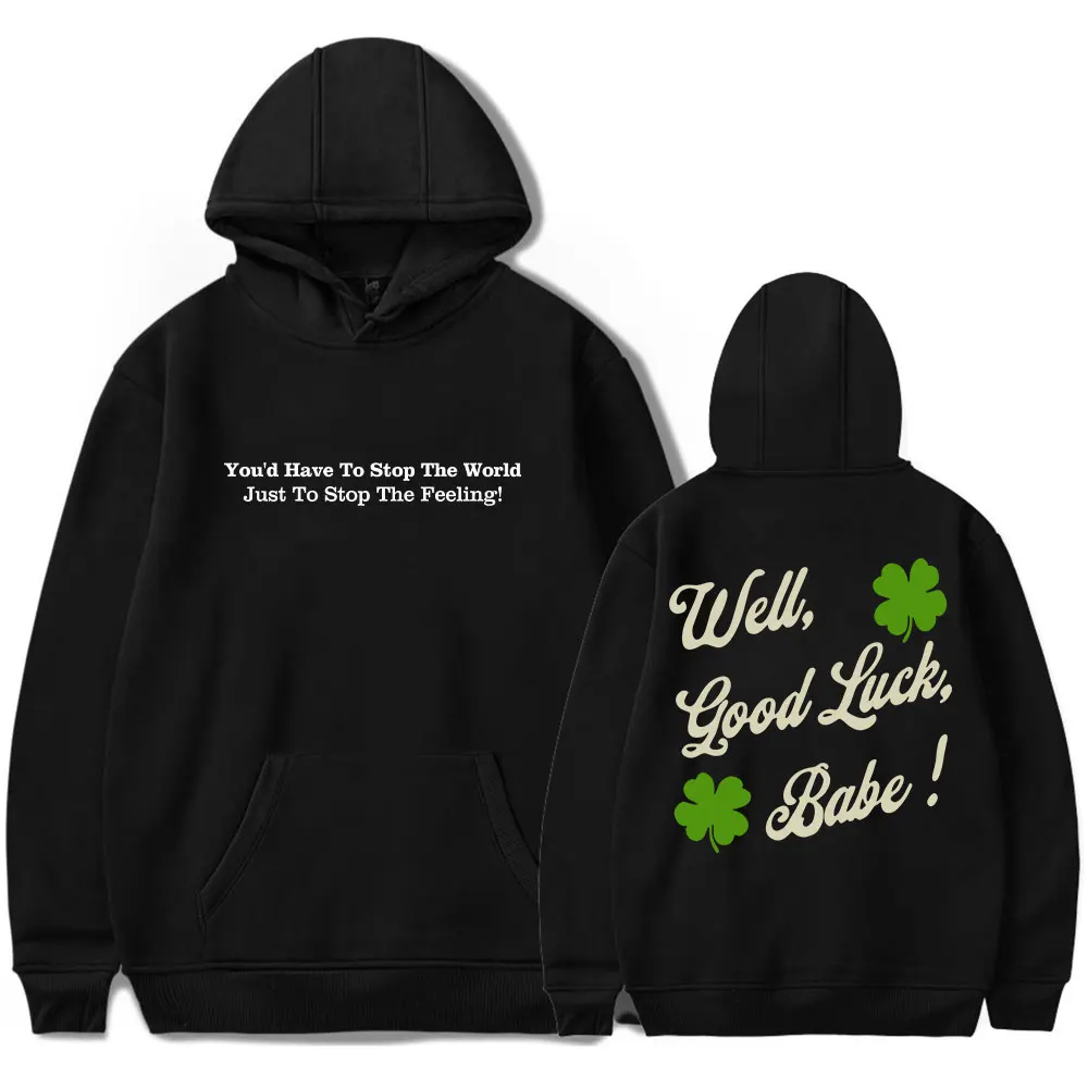 Chappell Roan Good Luck! Hoodies Merch Women Men Fashion Casual Hooded Sweatshirts Streetwear Long Sleeve Pullover Sweatshirt
Chappell Roan Good Luck! Hoodies Merch Women Men Fashion Casual Hooded Sweatshirts Streetwear Long Sleeve Pullover Sweatshirt