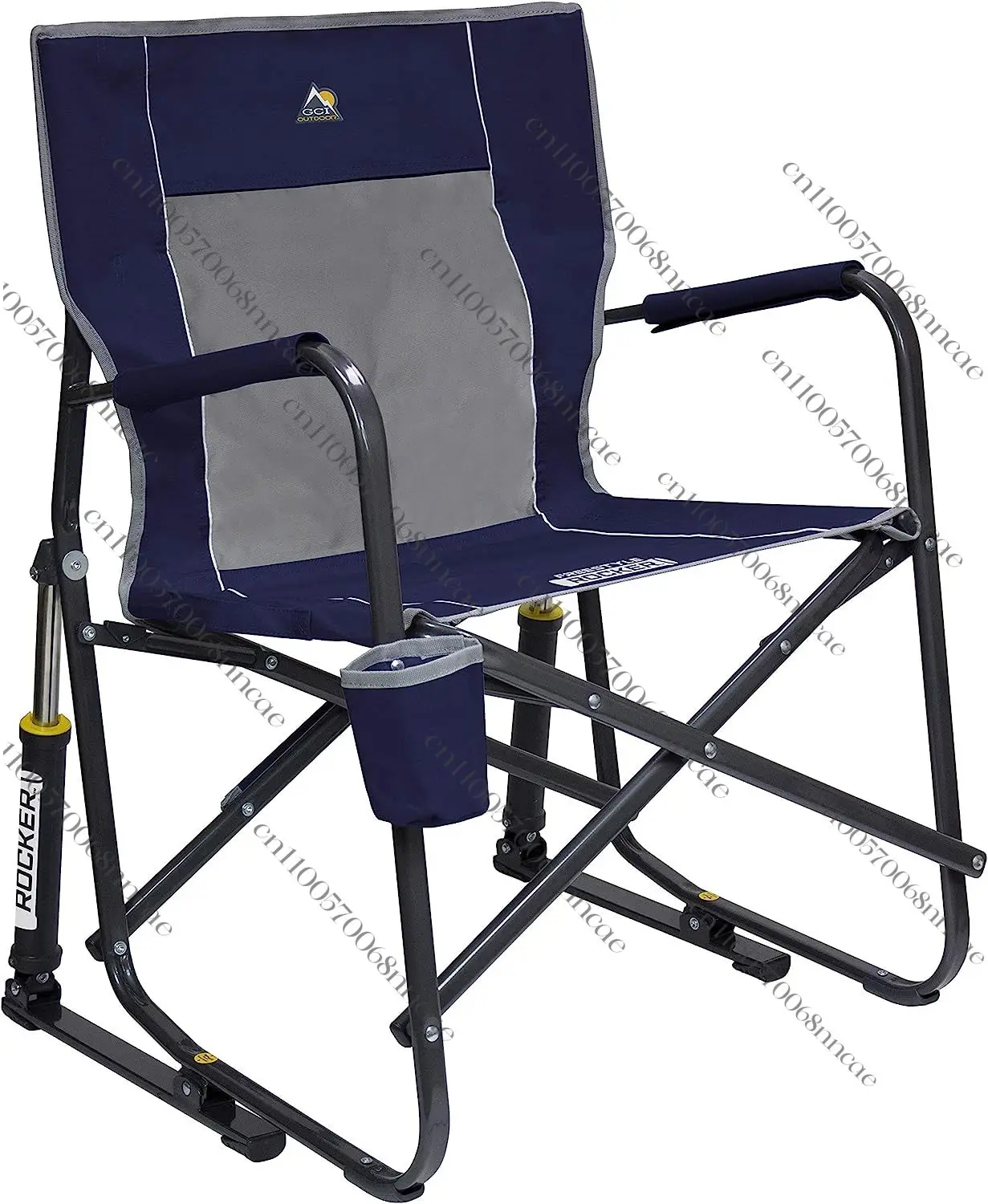 Outdoor Freestyle Rocker Portable Rocking Chair & Outdoor Camping Chair