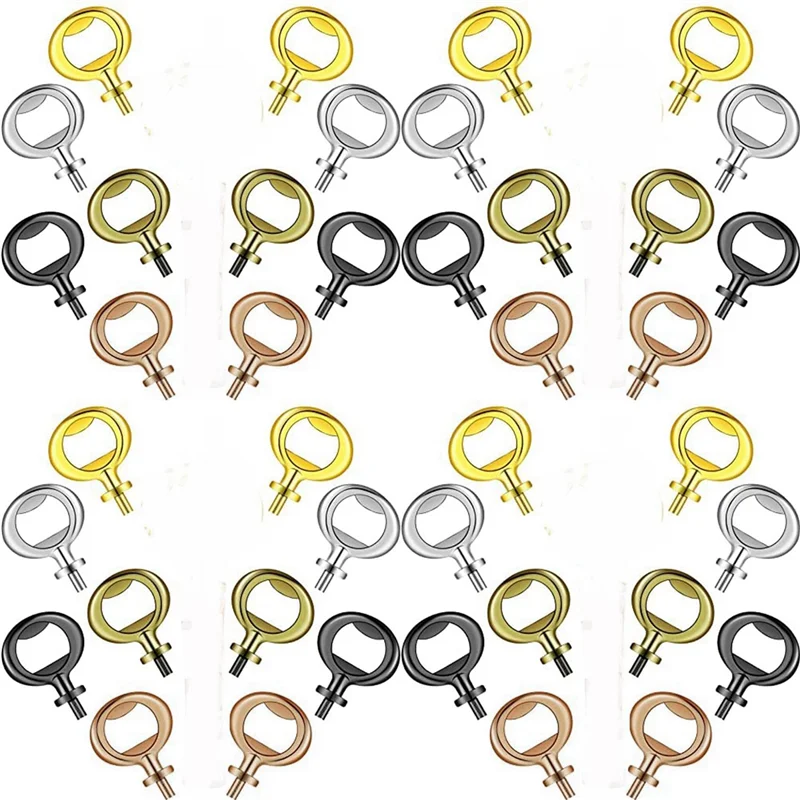 ABUN-40 Pieces Bottle Opener Inserts Kit Bottle Opener Hardware Insert Beer Opener For Wedding DIY Craft Wood Turning Project
ABUN-40 Pieces Bottle Opener Inserts Kit Bottle Opener Hardware Insert Beer Opener For Wedding DIY Craft Wood Turning Project