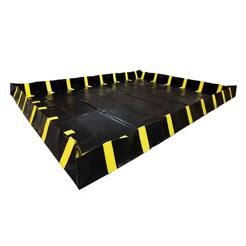 New Arrival Flexible PVC Tarpaulin Industrial Liquid Tank Leakproof Oil Spill Control Containment Berm Outdoor EPA Certified
New Arrival Flexible PVC Tarpaulin Industrial Liquid Tank Leakproof Oil Spill Control Containment Berm Outdoor EPA Certified