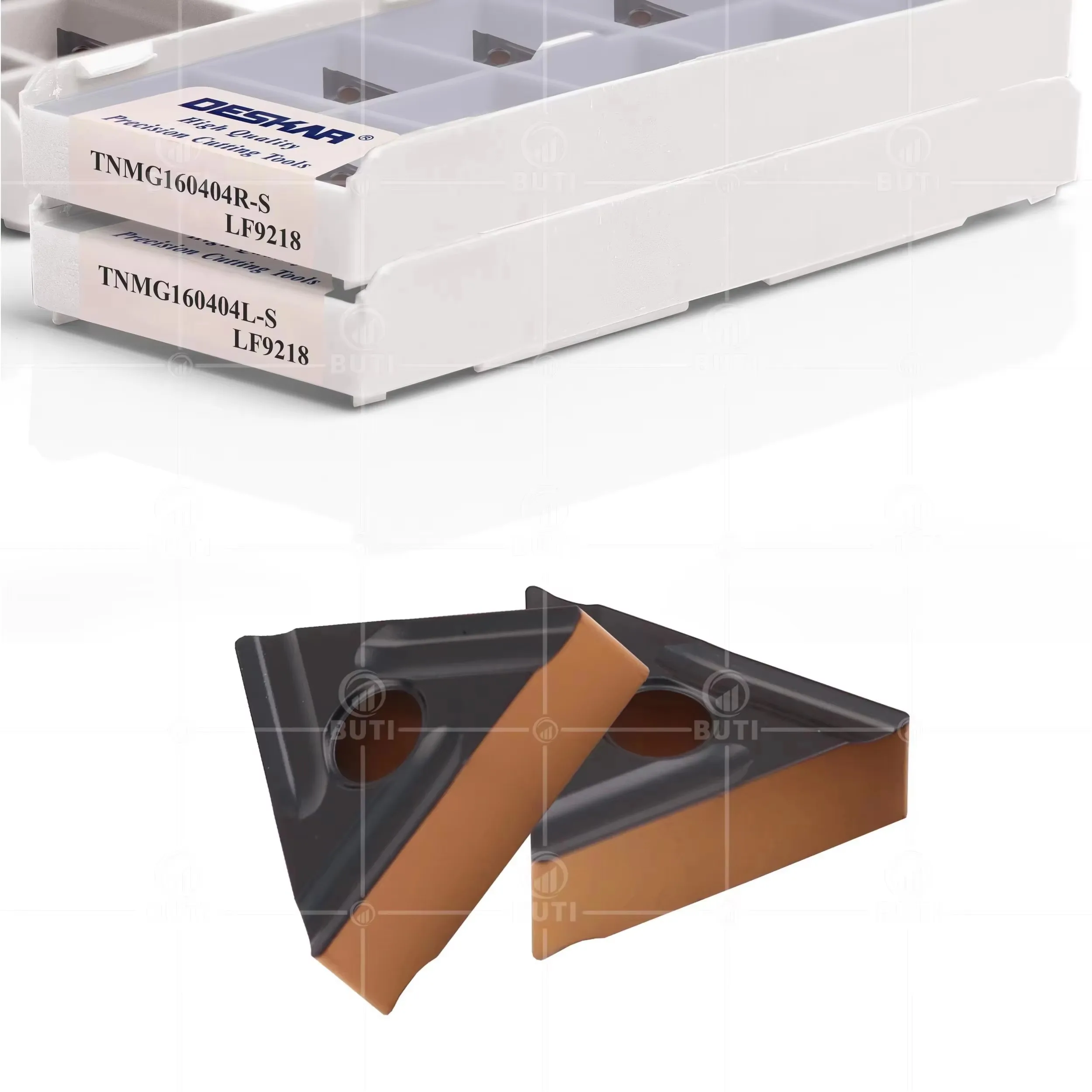 DESKAR 100% Original TNMG160404R-S/L-S TNMG160408R-S/L-S LF9218 Numerical Control Lathe Two-Color Turning Inserts Cutting Tools
DESKAR 100% Original TNMG160404R-S/L-S TNMG160408R-S/L-S LF9218 Numerical Control Lathe Two-Color Turning Inserts Cutting Tools