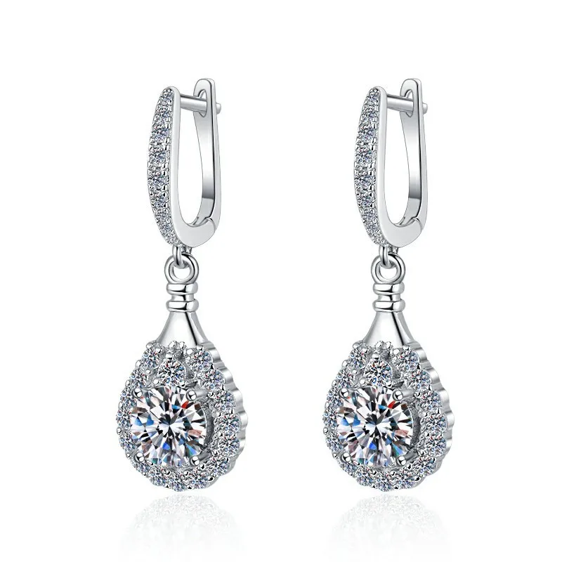 ES0047 Lefei Fashion Classic Trendy Luxury Moissanite Fine Design Waterdrop Earrings For Women Silver s925 Wedding Jewelry Gift
ES0047 Lefei Fashion Classic Trendy Luxury Moissanite Fine Design Waterdrop Earrings For Women Silver s925 Wedding Jewelry Gift