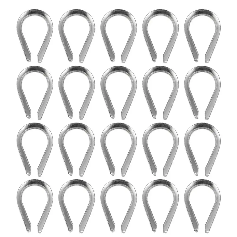 50 Pcs Rope Wire Rope Crimping Tool Crimp Stainless Steel Ferrule Kit Triangular Ring Cable Clamp Rigging Marine Hardware
50 Pcs Rope Wire Rope Crimping Tool Crimp Stainless Steel Ferrule Kit Triangular Ring Cable Clamp Rigging Marine Hardware