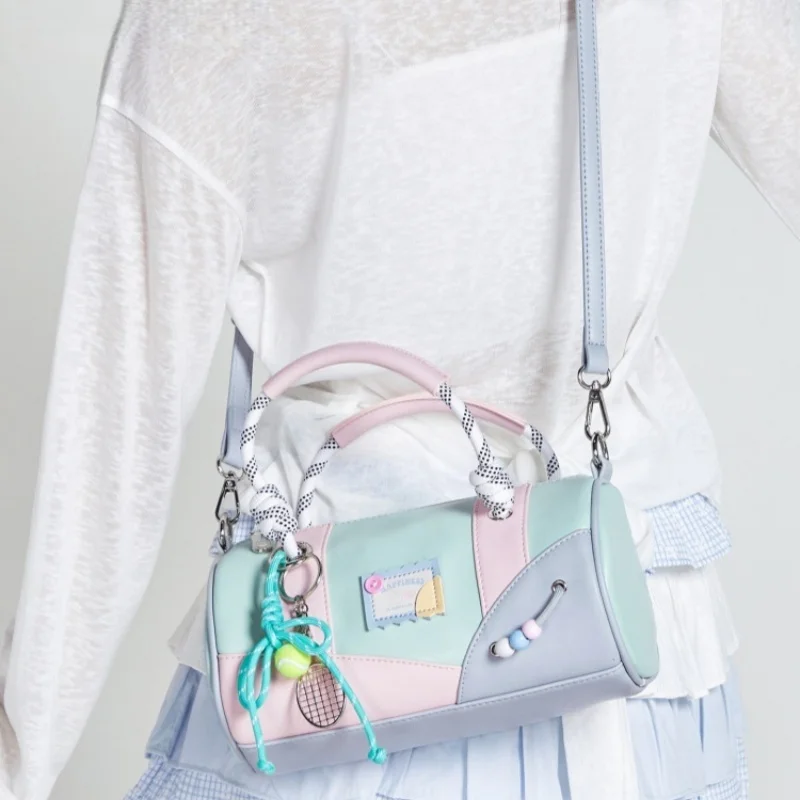 Miffy Dobamine Round Tube Bag New Style Handbag Compact Carry On Shoulder Sling Bag Charm Collectible Gift Series Ornaments
Miffy Dobamine Round Tube Bag New Style Handbag Compact Carry On Shoulder Sling Bag Charm Collectible Gift Series Ornaments