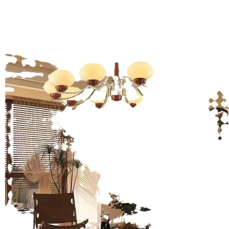 French medieval style living room chandelier full spectrum new Chinese retro solid wood wabi sabi wind
French medieval style living room chandelier full spectrum new Chinese retro solid wood wabi sabi wind