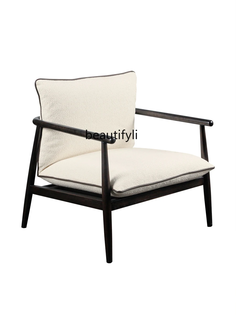 Italian designer solid wood leisure chair retro, minimalist living room modern new Chinese medieval, sofa chair
Italian designer solid wood leisure chair retro, minimalist living room modern new Chinese medieval, sofa chair