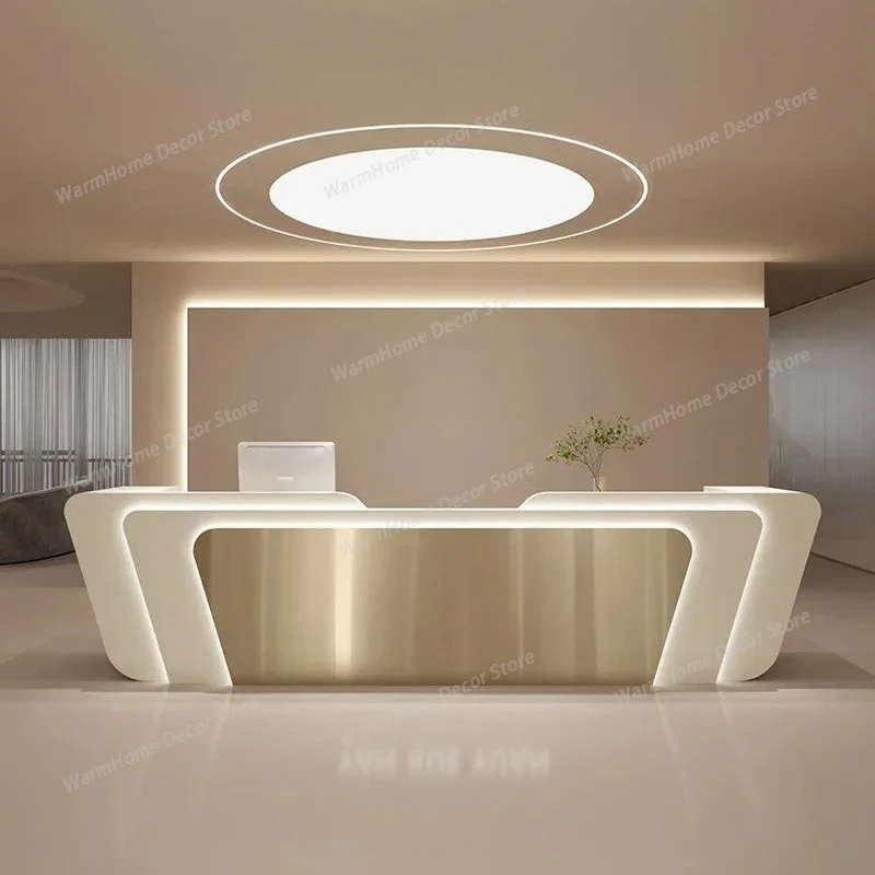 Salon Reception Desk Lada Recepcyjna Beauty Institute Counter Reception Desk Trimui Smart Pro Customer Center Office Furniture
Salon Reception Desk Lada Recepcyjna Beauty Institute Counter Reception Desk Trimui Smart Pro Customer Center Office Furniture