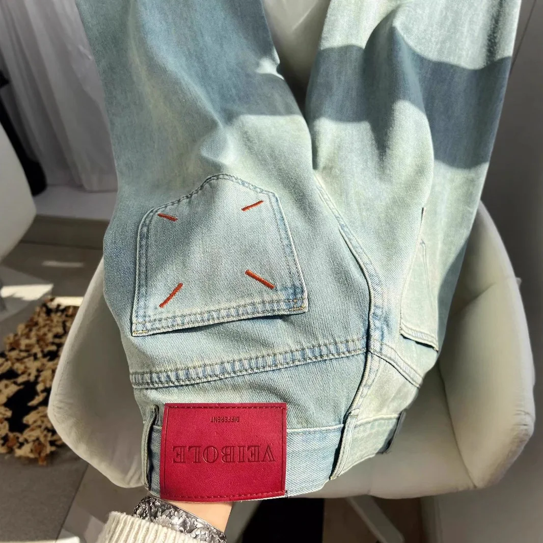 Wide-leg jeans, new spring and autumn ins style, loose and slimming, high-waisted, straight-leg pants for petite women in summer
Wide-leg jeans, new spring and autumn ins style, loose and slimming, high-waisted, straight-leg pants for petite women in summer