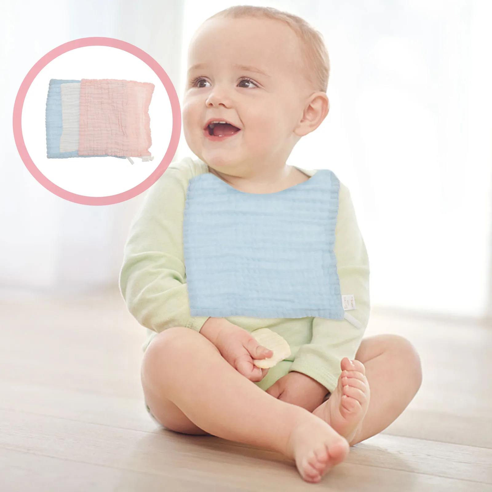 3Pcs Baby Drool Towels Cotton Gauze Breathable Muslin Burp Cloths Face Washcloths Soft Absorbent Saliva Towels for Newborn
3Pcs Baby Drool Towels Cotton Gauze Breathable Muslin Burp Cloths Face Washcloths Soft Absorbent Saliva Towels for Newborn