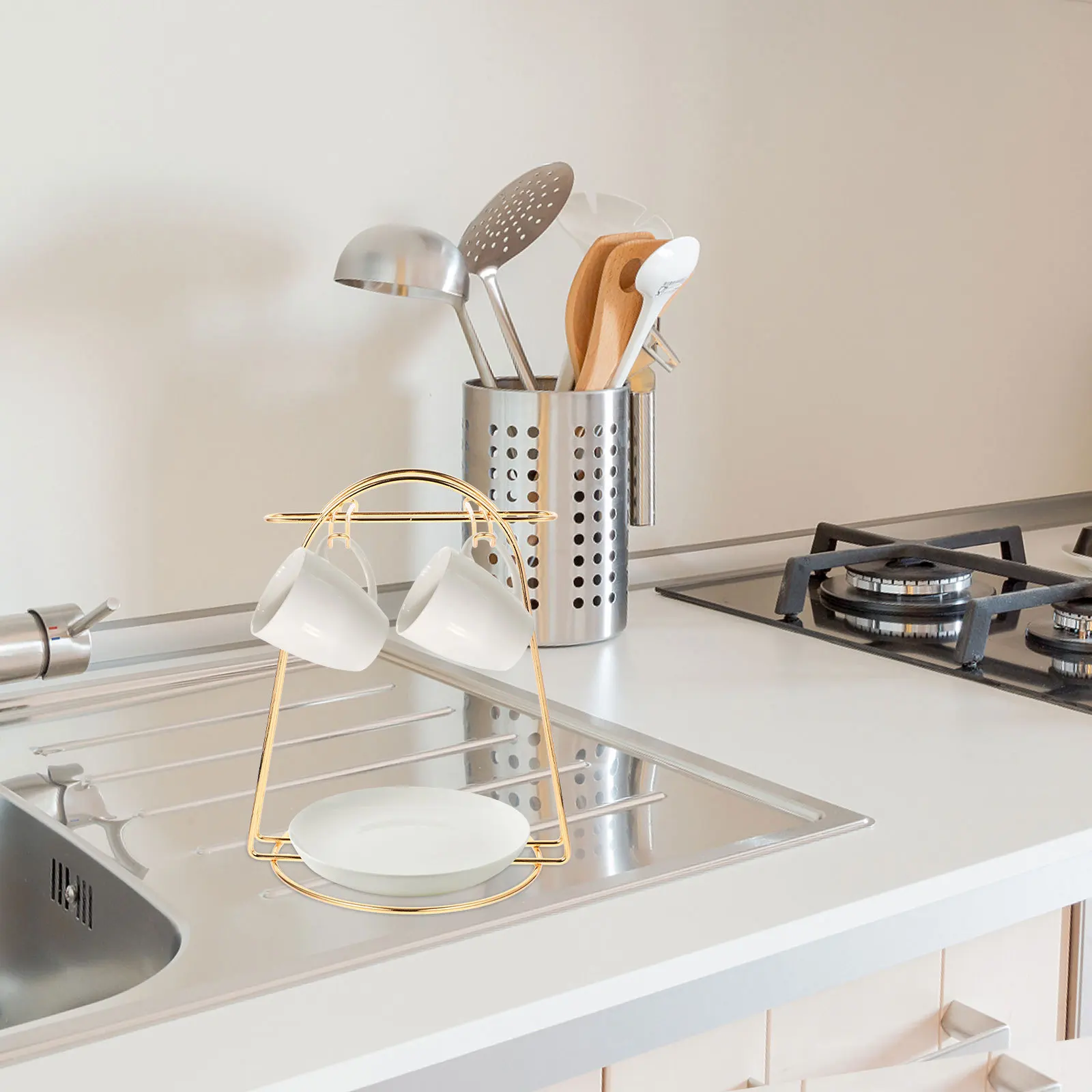 Bracket Iron Bracket For Kitchen Storage Coffee Mug Holder Saucer Mugs Holder Household Cup Rack Cup Drying Tree Kitchen
Bracket Iron Bracket For Kitchen Storage Coffee Mug Holder Saucer Mugs Holder Household Cup Rack Cup Drying Tree Kitchen