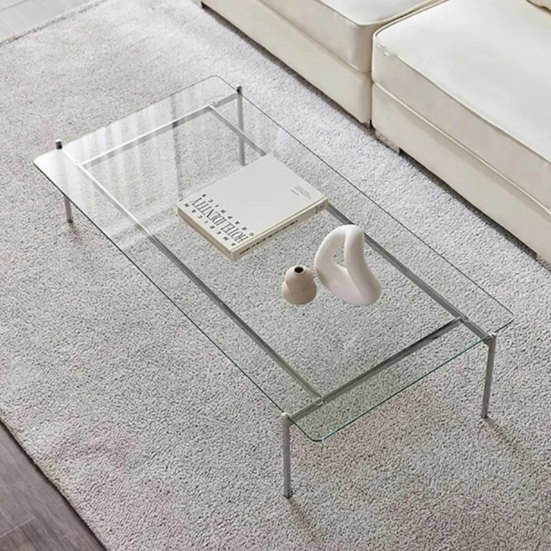 Transparent Glass Coffee Table Minimalist Unique Aesthetic Modern Coffee Table Living Room Decoration Meubles Home Furniture
Transparent Glass Coffee Table Minimalist Unique Aesthetic Modern Coffee Table Living Room Decoration Meubles Home Furniture