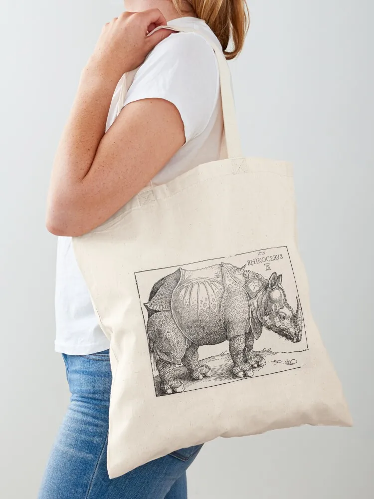 Albrecht Durer Rinoceronte Rhinoceros 1515 wood engragving ink original fine art HD High Quality Tote Bag
Albrecht Durer Rinoceronte Rhinoceros 1515 wood engragving ink original fine art HD High Quality Tote Bag
