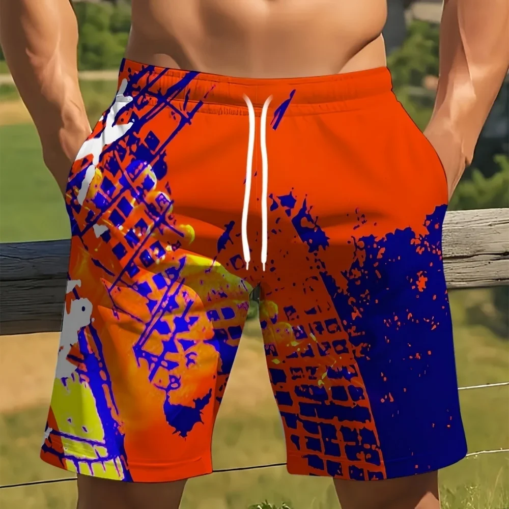 Men's Casual Printed Shorts with Drawstring Loose Comfortable Summer Beach Vacation Home Outdoor Trendy Breathable Sports Shorts
Men's Casual Printed Shorts with Drawstring Loose Comfortable Summer Beach Vacation Home Outdoor Trendy Breathable Sports Shorts