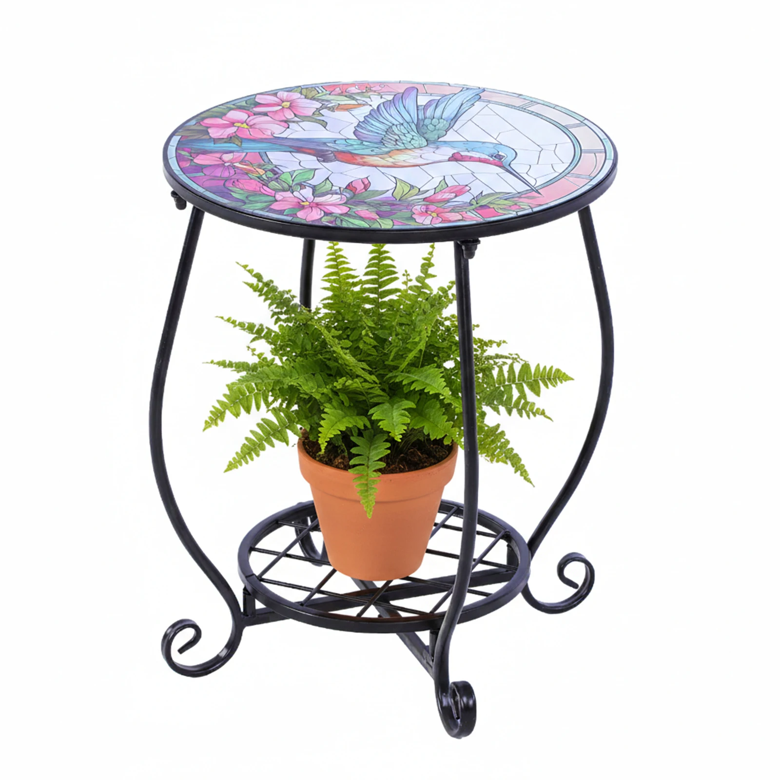14 Inch Decorative Metal Table Bedside Plant Stand Metal Frame Small End Table for Yard Patio Porch Garden Living Room Bedroom
14 Inch Decorative Metal Table Bedside Plant Stand Metal Frame Small End Table for Yard Patio Porch Garden Living Room Bedroom