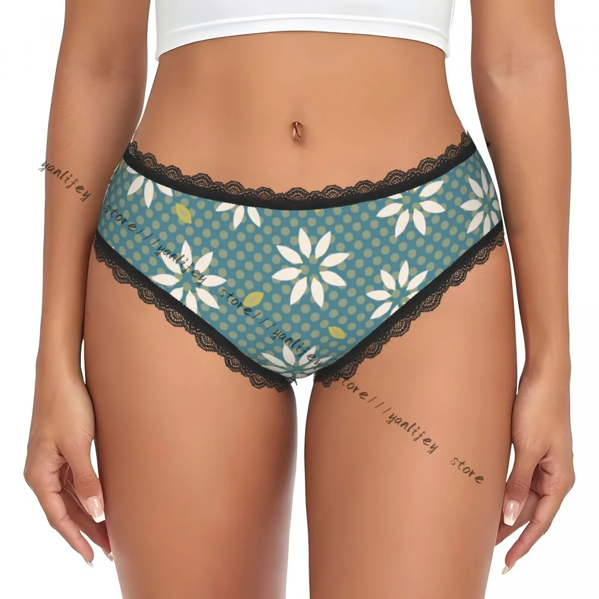 Casual Women Edelweiss Flower Summer Daisy Lace Triangle Panties Comfort Intimate Wear
Casual Women Edelweiss Flower Summer Daisy Lace Triangle Panties Comfort Intimate Wear
