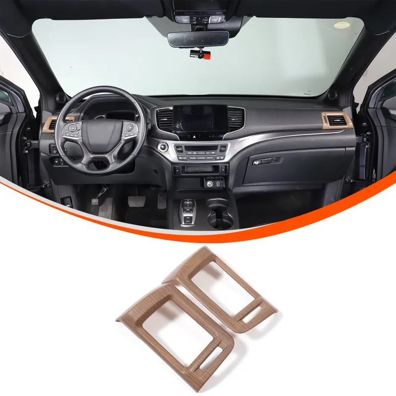 ABS Pear Wood Grain Dashboard Side Vent Frame For 2015-2022 Honda Pilot Car Interior Accessories
ABS Pear Wood Grain Dashboard Side Vent Frame For 2015-2022 Honda Pilot Car Interior Accessories