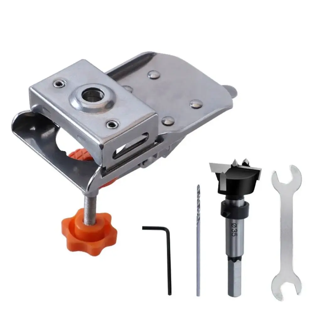 Positioning Door Hinge Template Hinge Installation Adjustable Hole Guide Jig Professional Removable Hinge Slotting Locator
Positioning Door Hinge Template Hinge Installation Adjustable Hole Guide Jig Professional Removable Hinge Slotting Locator