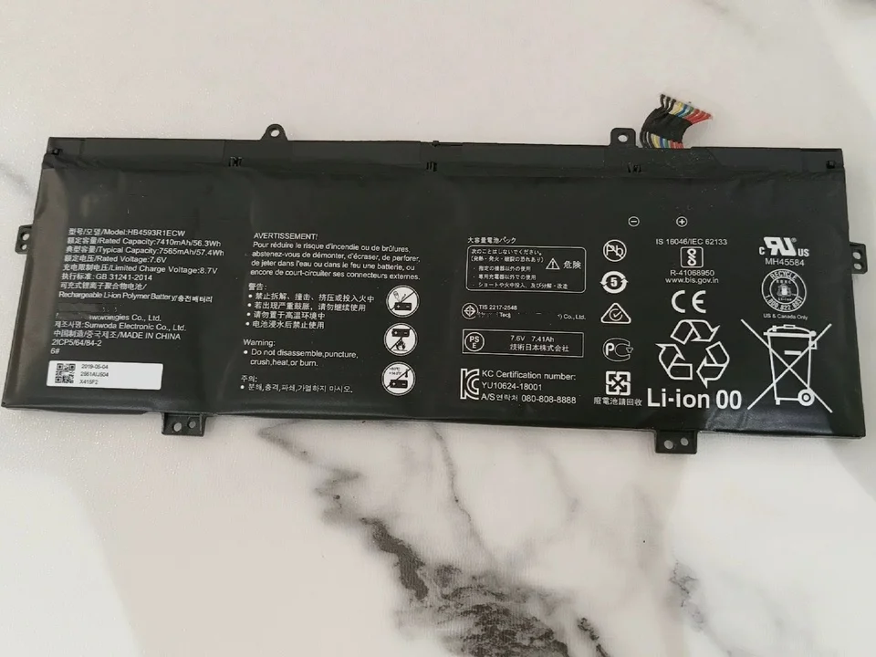 new for huawei MateBook 14/X Pro(2018/2019) HB4593R1ECW for Honor MagicBook 2018/2019
new for huawei MateBook 14/X Pro(2018/2019) HB4593R1ECW for Honor MagicBook 2018/2019