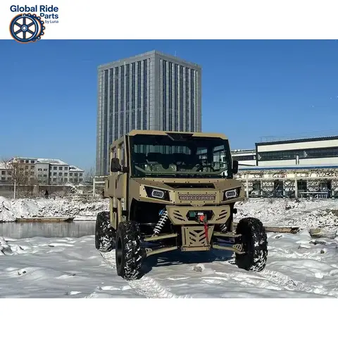 UTV da 1000 cc 4X4 a 6 posti di alta qualità alimentato con riscaldamento dell'albero di trasmissione 4WD e blocco differenziale dotato