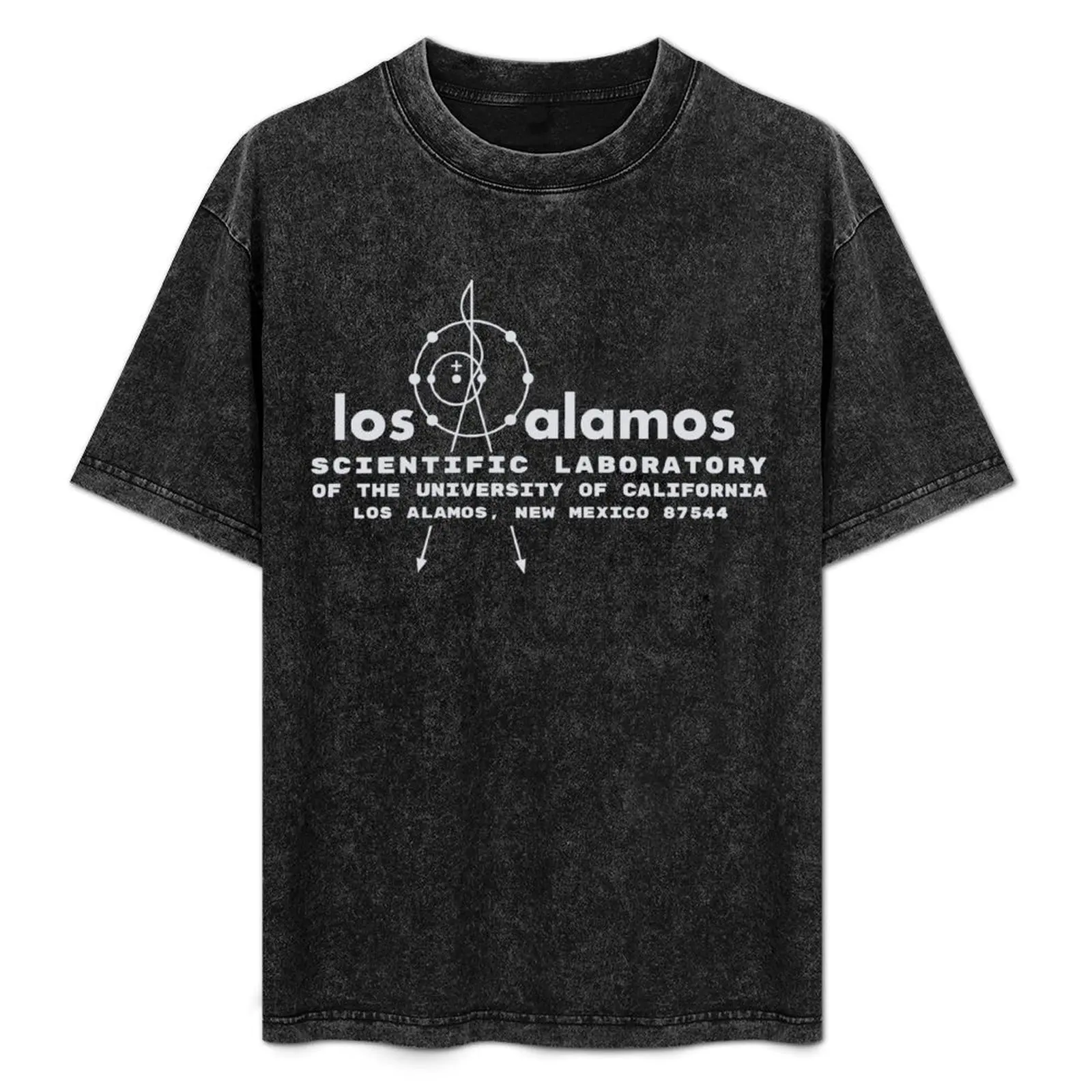 Los Alamos Laboratory Vintage Logo - White T-Shirt Holiday Casual Short Sleeve Top
Los Alamos Laboratory Vintage Logo - White T-Shirt Holiday Casual Short Sleeve Top