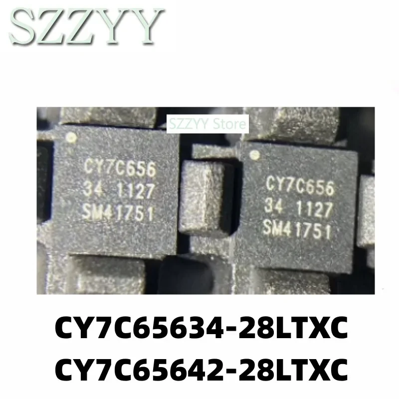 5 шт. CY7C65634 CY7C65634-28LTXC CY7C65642 CY7C65642-28LTXC QFN28
5 шт. CY7C65634 CY7C65634-28LTXC CY7C65642 CY7C65642-28LTXC QFN28