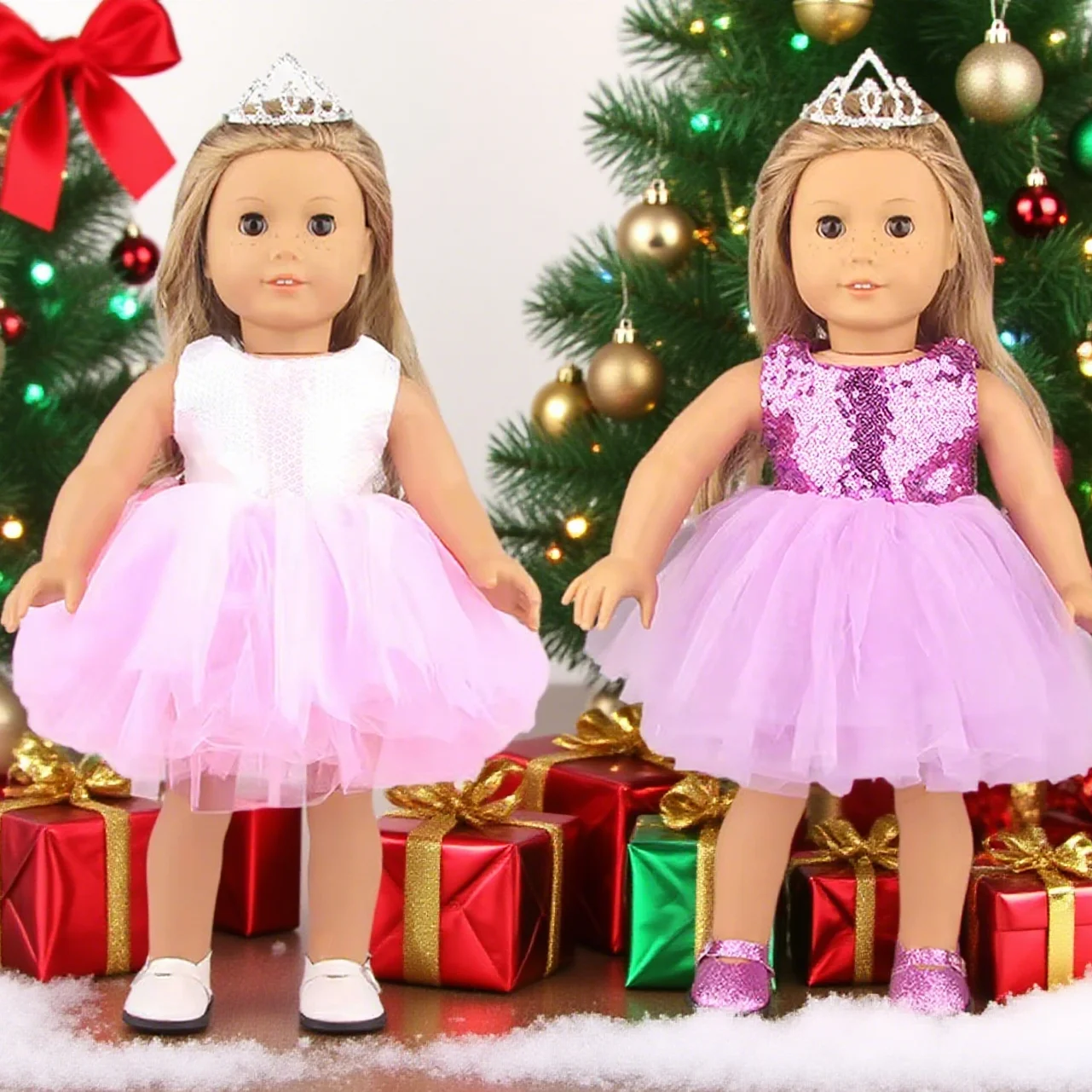 18 Inch 43cm Newborn Doll Skirt DIY Dress Up Game Doll Accessories Cosplay Set Exquisite Mesh Dress Dressing Up Your Doll 
18 Inch 43cm Newborn Doll Skirt DIY Dress Up Game Doll Accessories Cosplay Set Exquisite Mesh Dress Dressing Up Your Doll