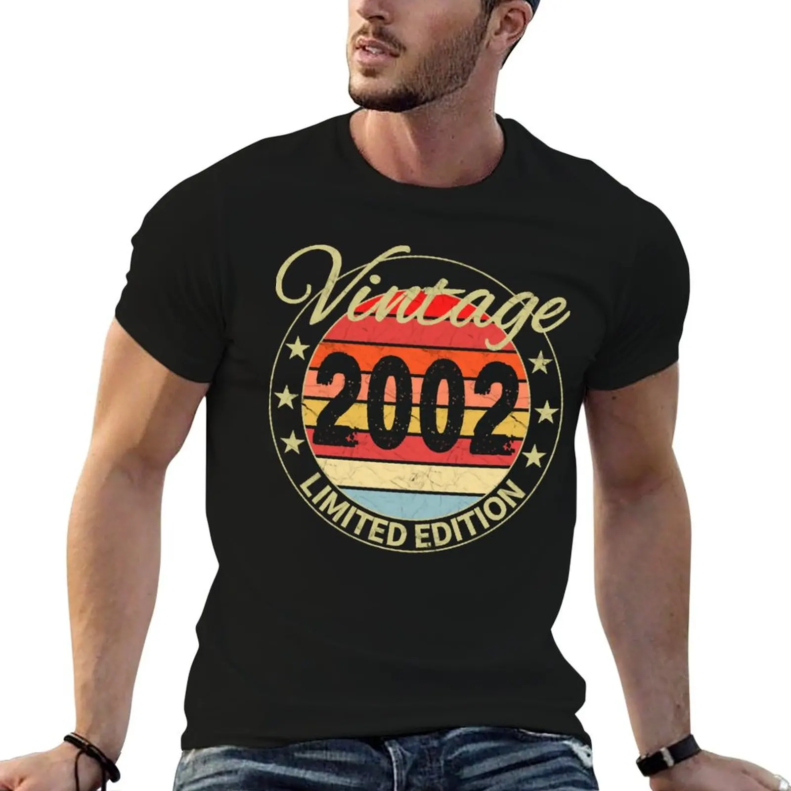 Vintage 2002 - Limited Edition T-Shirt t shirt for man anime t shirts oversize anime tshirt T-shirt
Vintage 2002 - Limited Edition T-Shirt t shirt for man anime t shirts oversize anime tshirt T-shirt