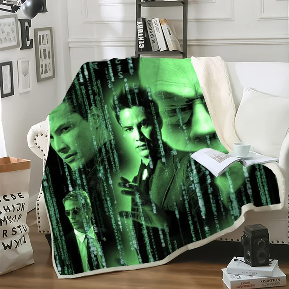 CLOOCL The Matrix Pattern 3D Summer Fashion Brand Double Layer Blanket Throw Office Nap Blanket Drop Shipping
CLOOCL The Matrix Pattern 3D Summer Fashion Brand Double Layer Blanket Throw Office Nap Blanket Drop Shipping