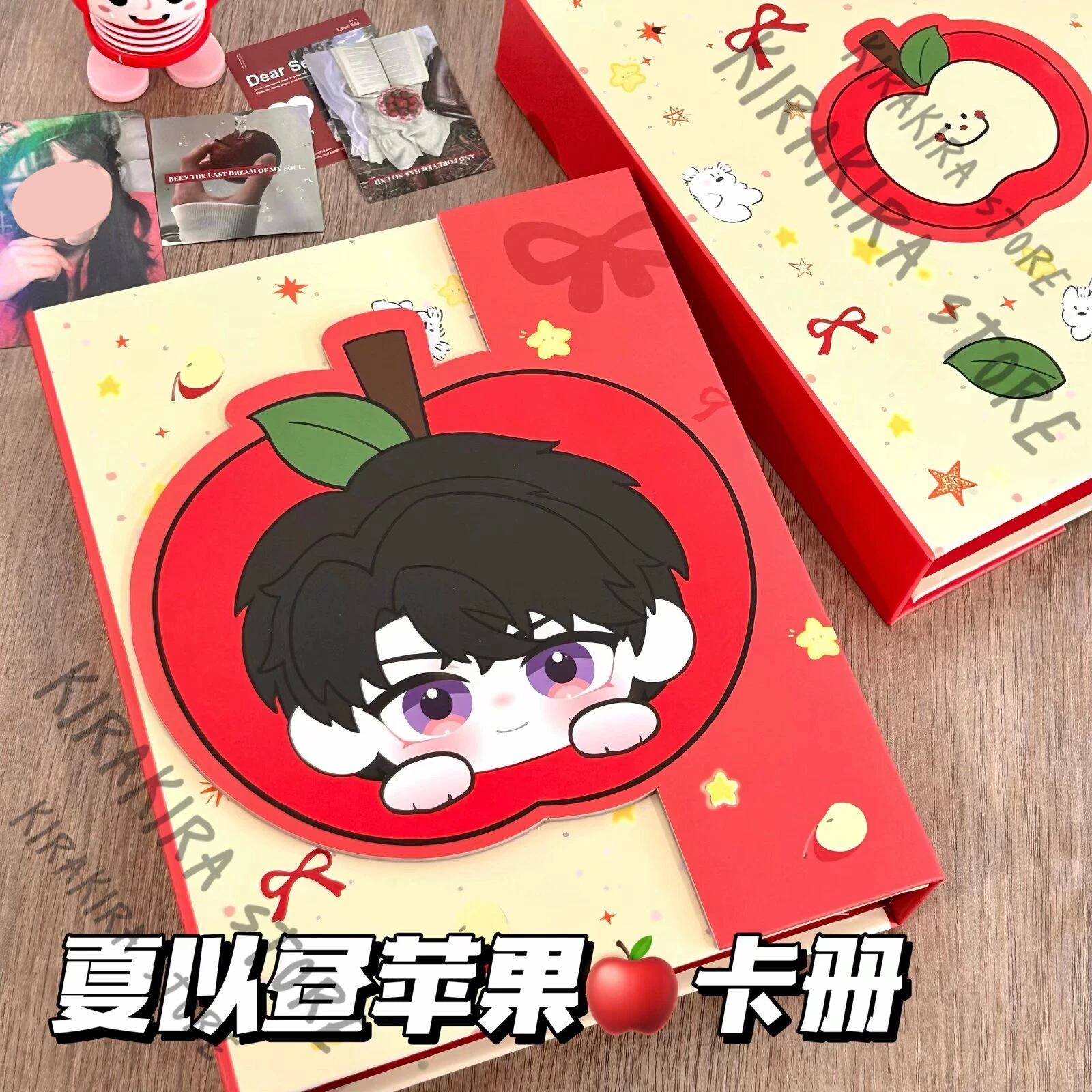 Love and Deepspace Caleb Card Protective Book Kawaii Apple Anime Shaped Photograph Storage Album Cosplay Collect Ornaments Gift
Love and Deepspace Caleb Card Protective Book Kawaii Apple Anime Shaped Photograph Storage Album Cosplay Collect Ornaments Gift