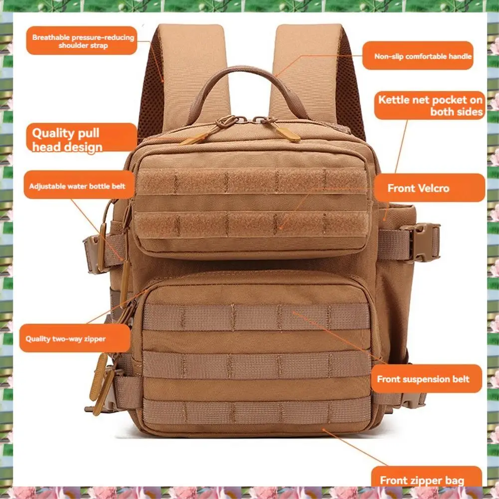 Sports Mini Tactical 9L Backpack Camping Gym Backpack Outdoor For Men Women Small Bag Daily Fitness Cycling Hiking Backpack,Mini
Sports Mini Tactical 9L Backpack Camping Gym Backpack Outdoor For Men Women Small Bag Daily Fitness Cycling Hiking Backpack,Mini