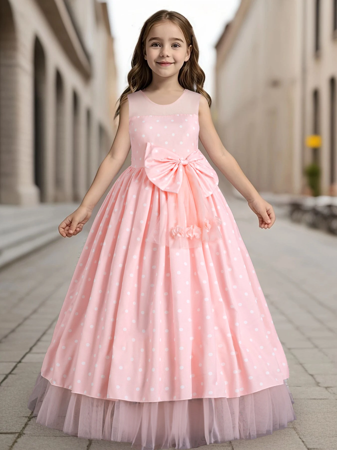 Pink Teenage mesh princess dress for evening wear for children aged 8 to 18 18-year-old girl's formal dress
Pink Teenage mesh princess dress for evening wear for children aged 8 to 18 18-year-old girl's formal dress 
