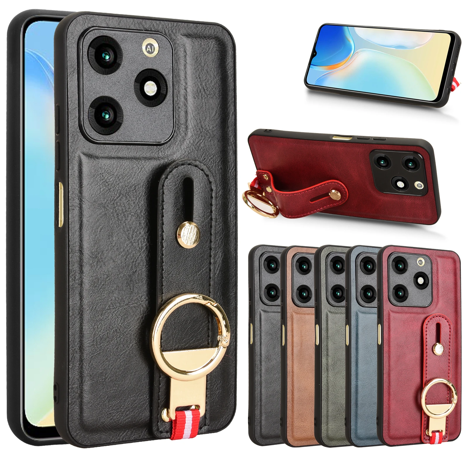 Для itel A70 Новый противоударный деловой кожаный чехол для браслета телефона для ITEL A70 A 70 нескользящий защитный чехол
Для itel A70 Новый противоударный деловой кожаный чехол для браслета телефона для ITEL A70 A 70 нескользящий защитный чехол