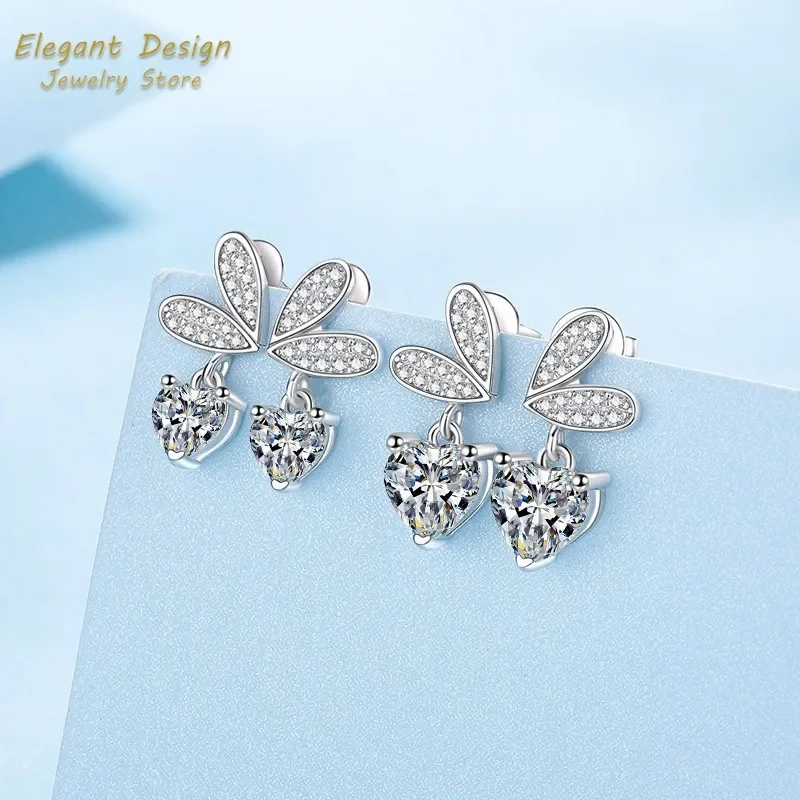 Милые милые серьги-капли с муассанитом в форме сердца, бриллианты, платина Pt950, вневременные ювелирные изделия, женские подарки на день Святого Валентина, пройти тест на бриллианты
Милые милые серьги-капли с муассанитом в форме сердца, бриллианты, платина Pt950, вневременные ювелирные изделия, женские подарки на день Святого Валентина, пройти тест на бриллианты