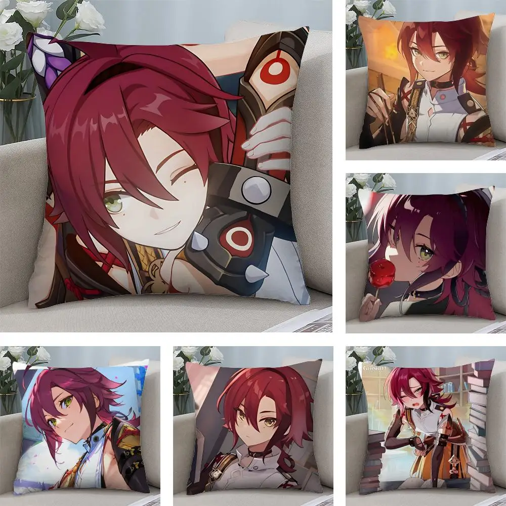 Shikanoin Heizou Genshin Game Cushion Cover Square Pillow Bedroom Sofa Leisure Comfort Living Room Home Decoration 40X40
Shikanoin Heizou Genshin Game Cushion Cover Square Pillow Bedroom Sofa Leisure Comfort Living Room Home Decoration 40X40