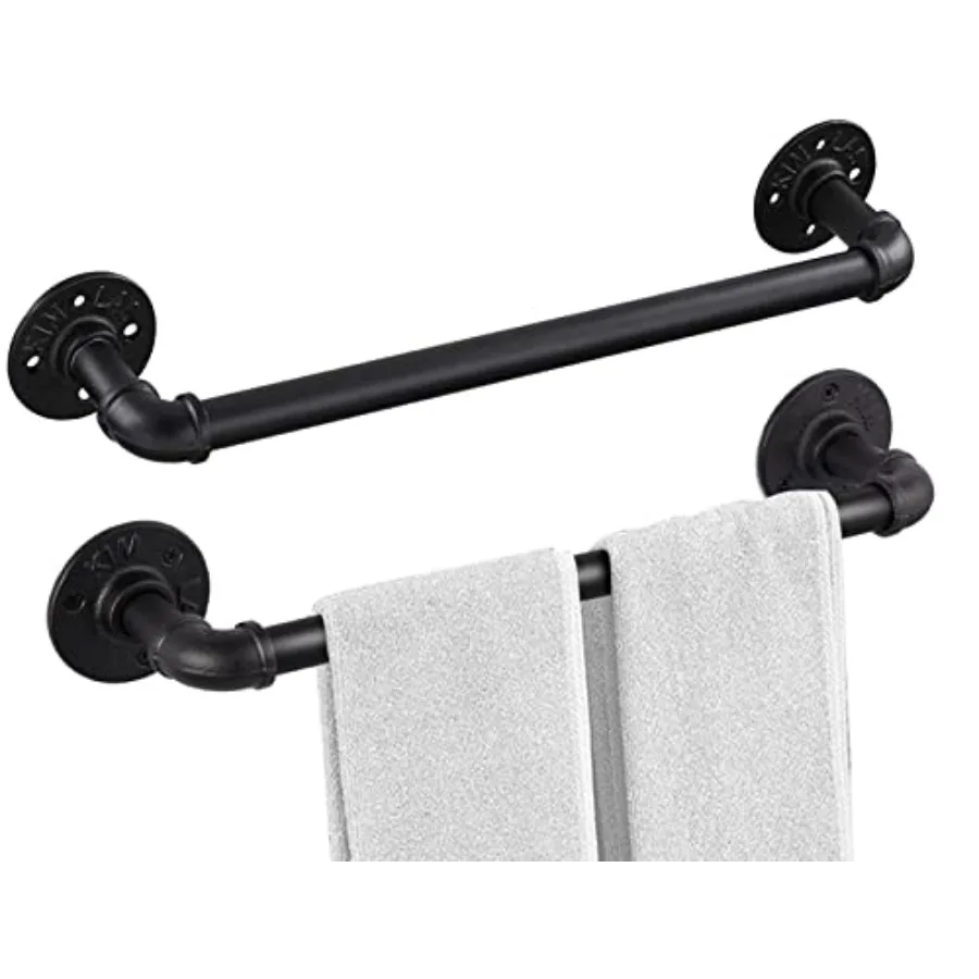 Industrial Pipe Towel Rack Towel Bar 21 Inch 2 Pack Heavy Duty Wall Mounted Rustic Farmhouse Bath Towel Holder for Bath Bathr
Industrial Pipe Towel Rack Towel Bar 21 Inch 2 Pack Heavy Duty Wall Mounted Rustic Farmhouse Bath Towel Holder for Bath Bathr